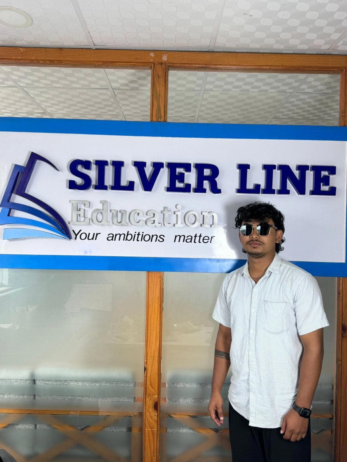 Student at Silverline office