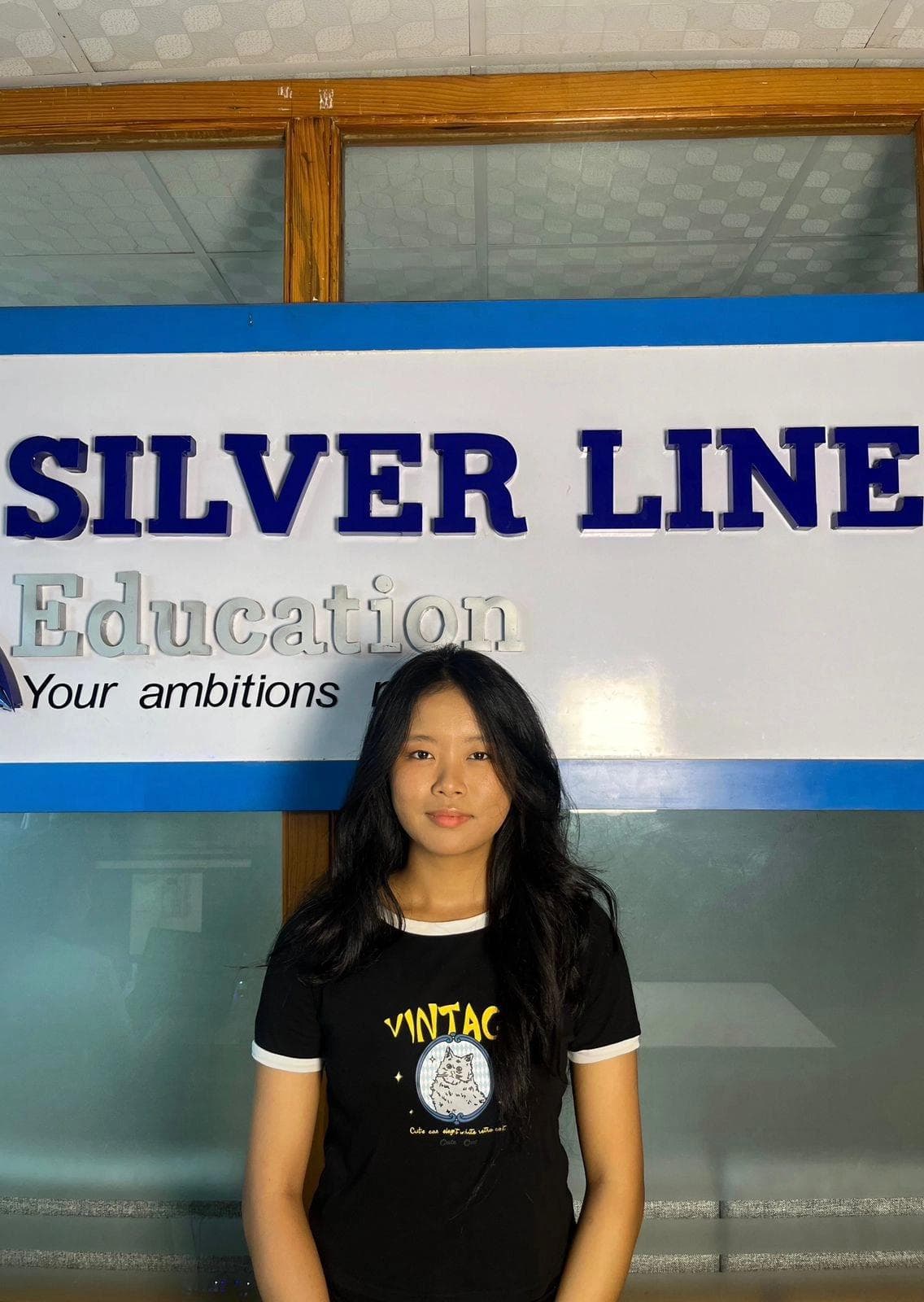 Student at Silverline office